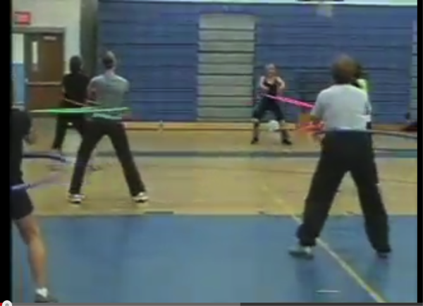 Filming a Hula Class