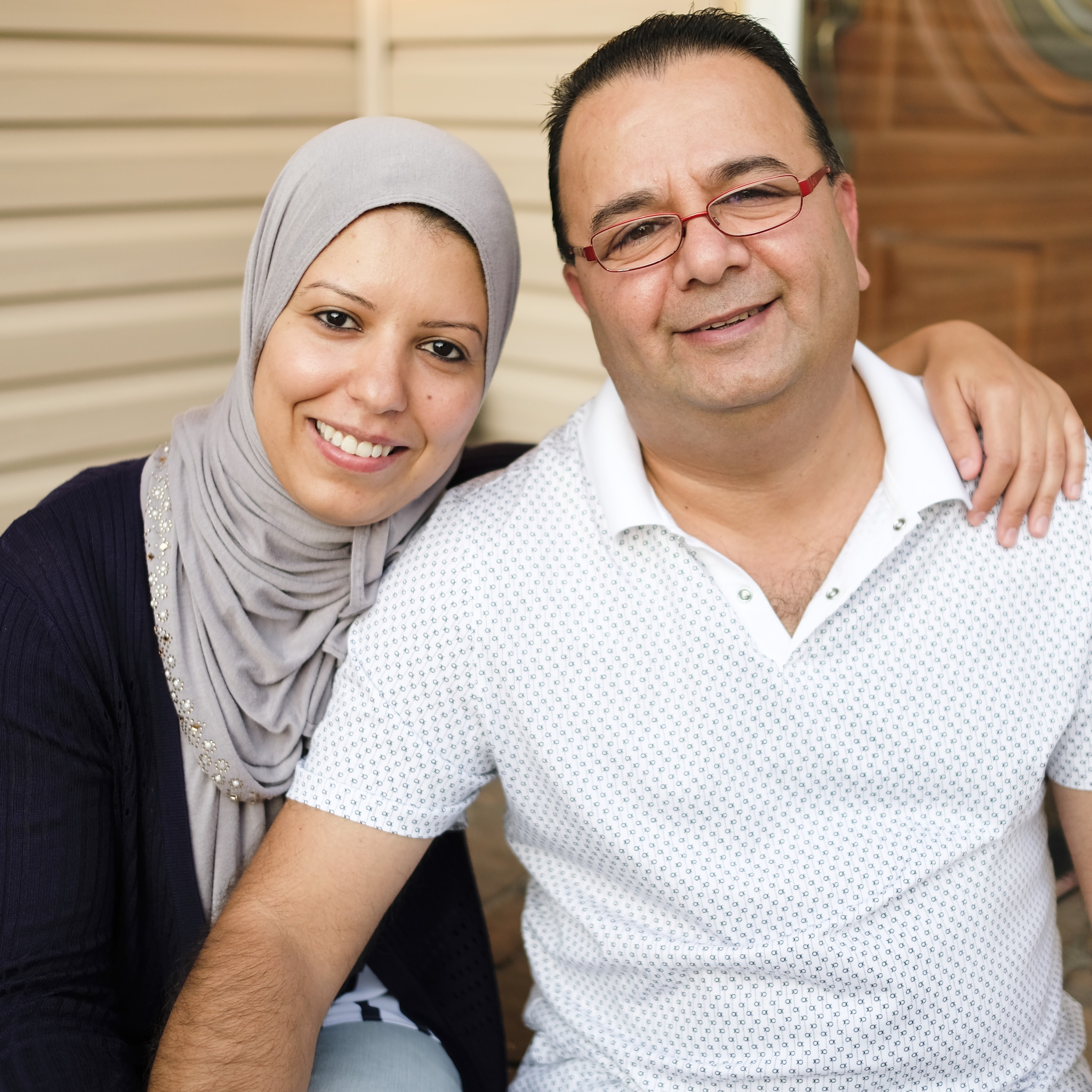 Ghassan and Nadia Alasaad