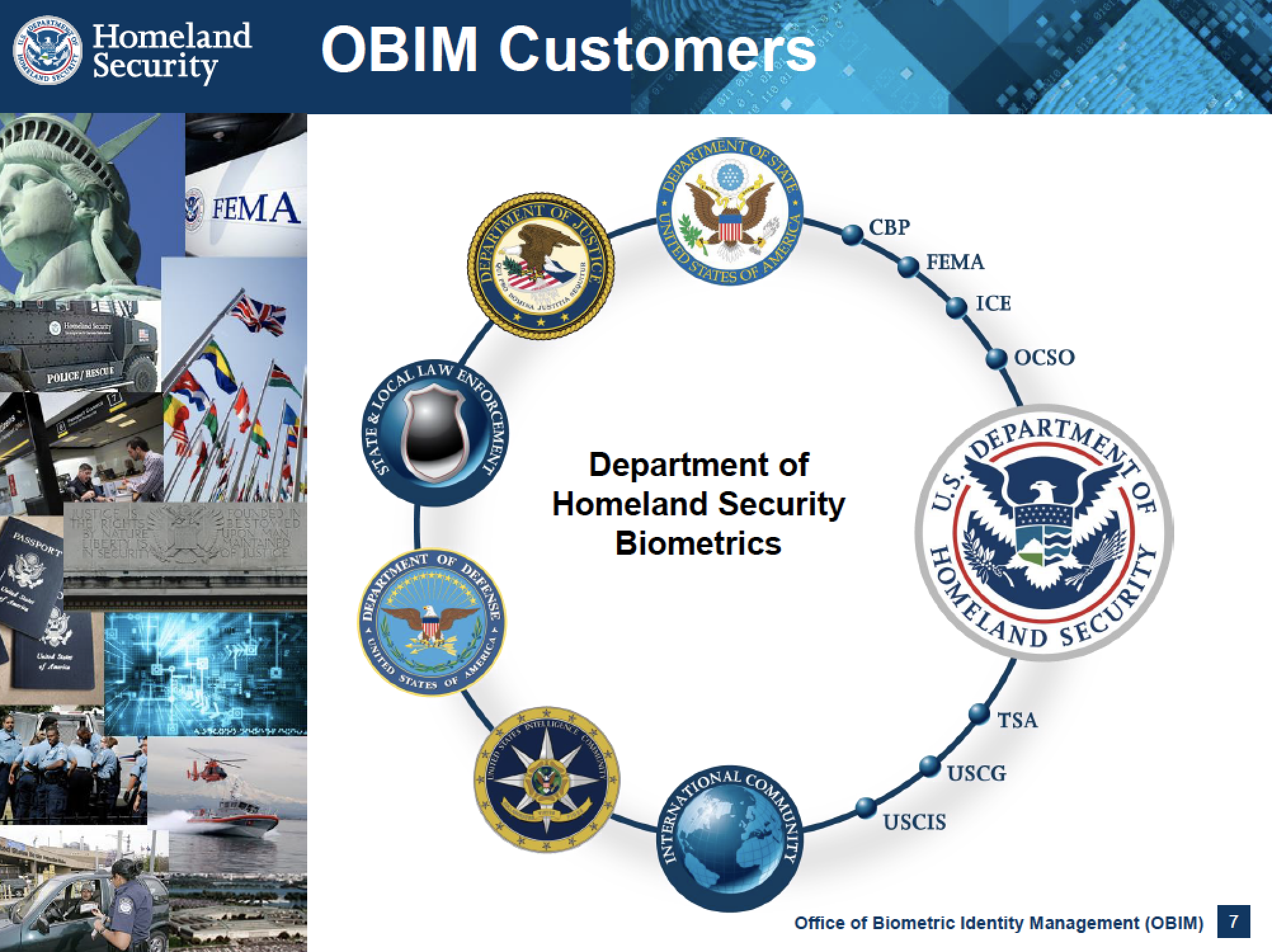DHS Partner Agencies