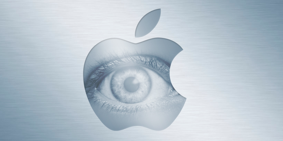 Apple Spying chrome eye