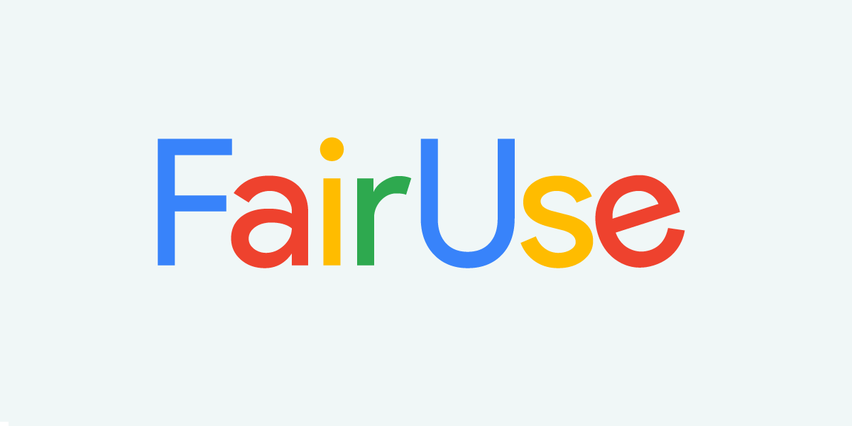 Google Fair Use