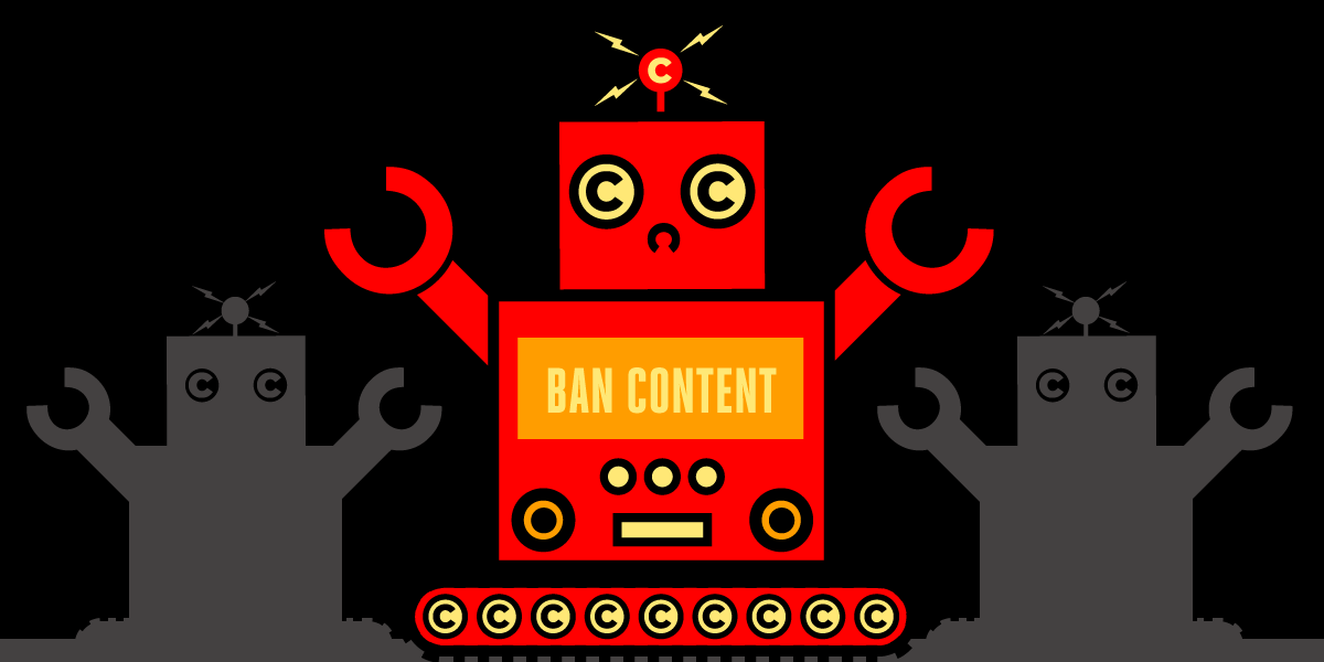 Copyrightbot Article 13 Ban Content