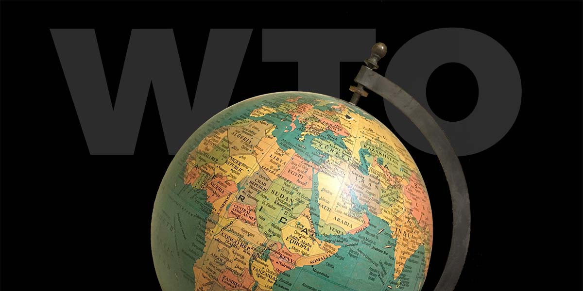 WTO + globe