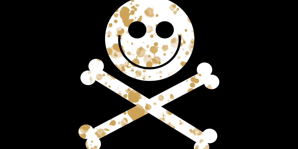 DEF CON skull and crossbones