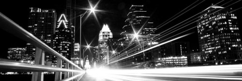 The skyline of the city of Austin, Texas.