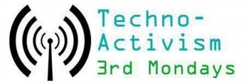 The logo for Portland Techno-Activism 3rd Mondays.